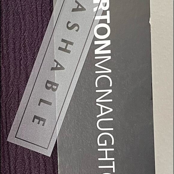 Norton Mcnaughton NWT Textura Grape Colored Casual Pants sz Small - Picture 9 of 9